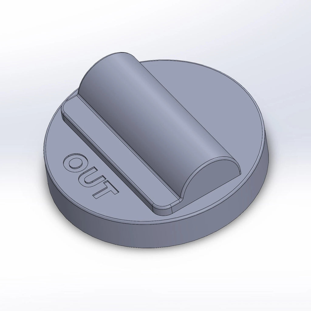 porsche cayenne jack pad 9y0 3d rendering