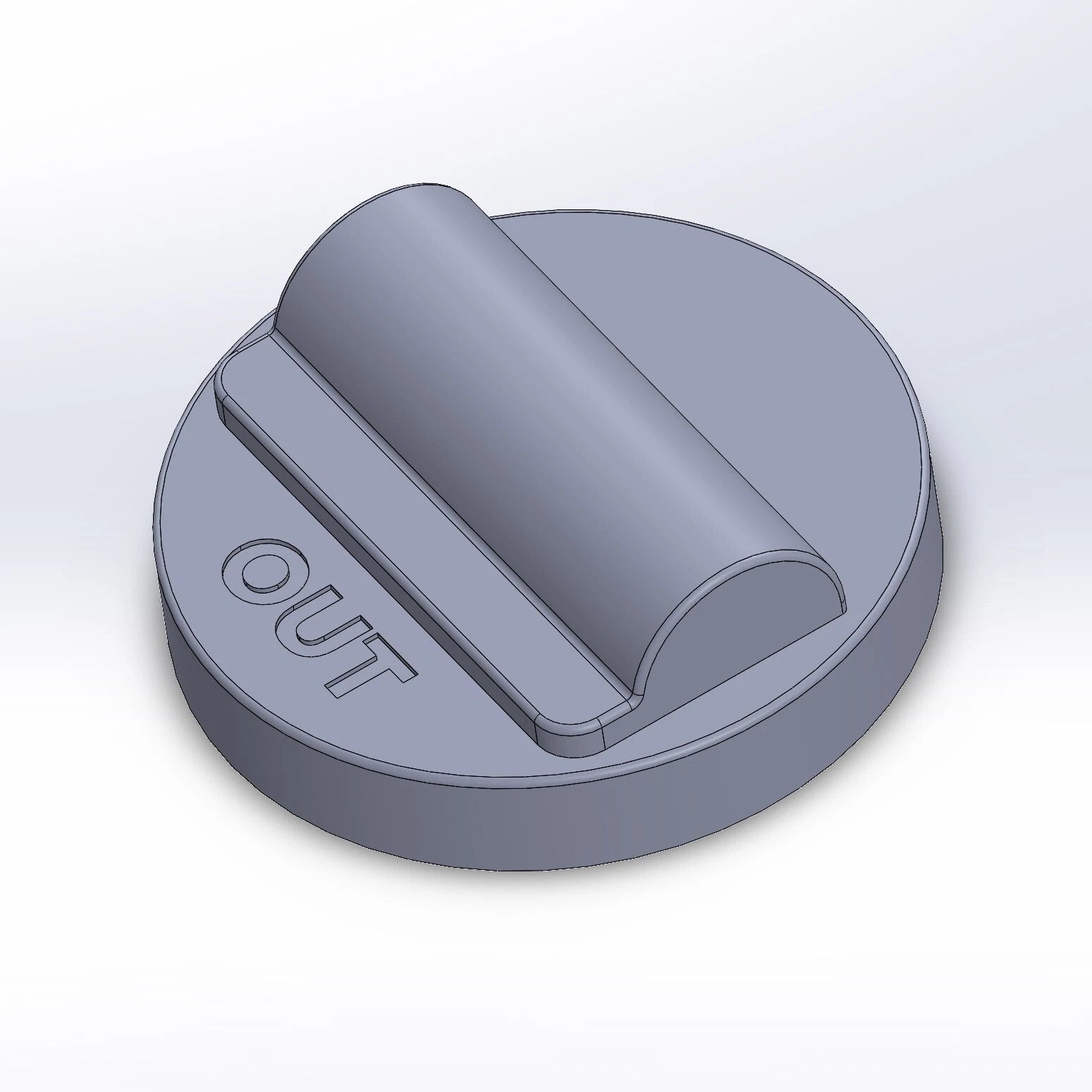 porsche cayenne jack pad 9y0 3d rendering