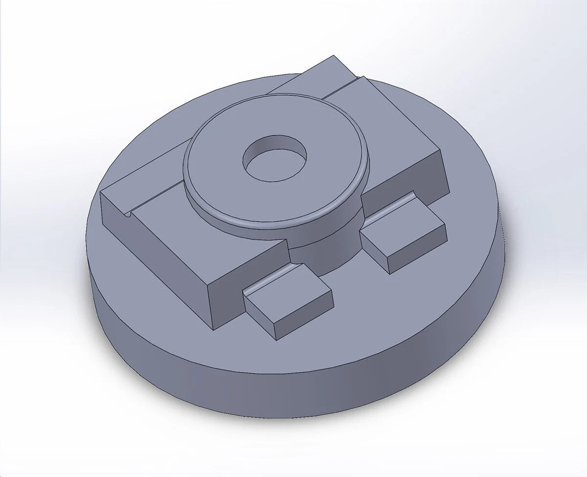 porsche taycan jack pad 9j1 audi e-tron gt 3d rendering